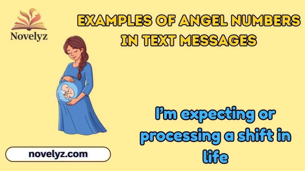 Examples of Angel Numbers in Text Messages
