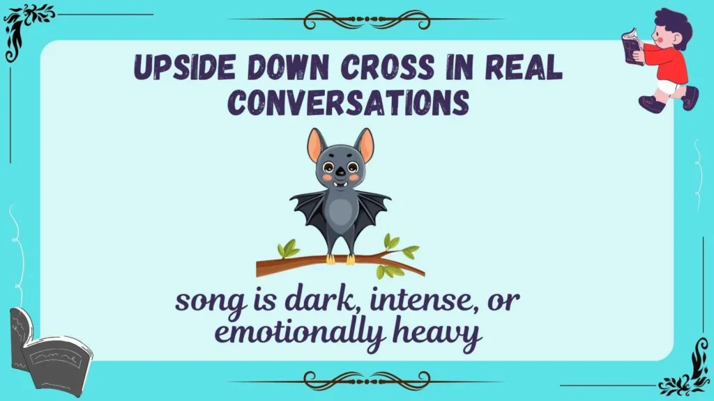 How People Use Upside Down Cross in Real Conversations