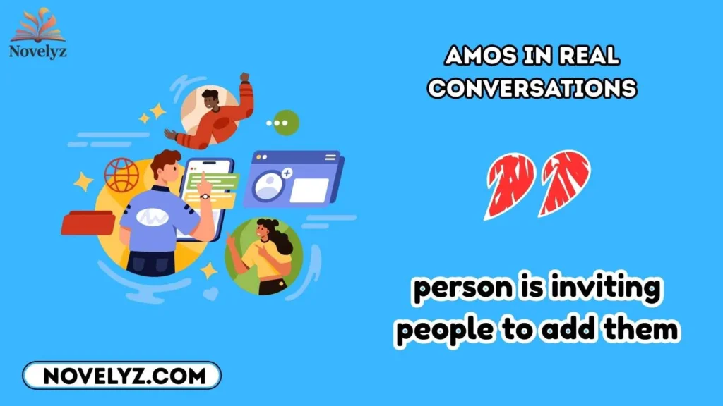 AMOS in Real Conversations