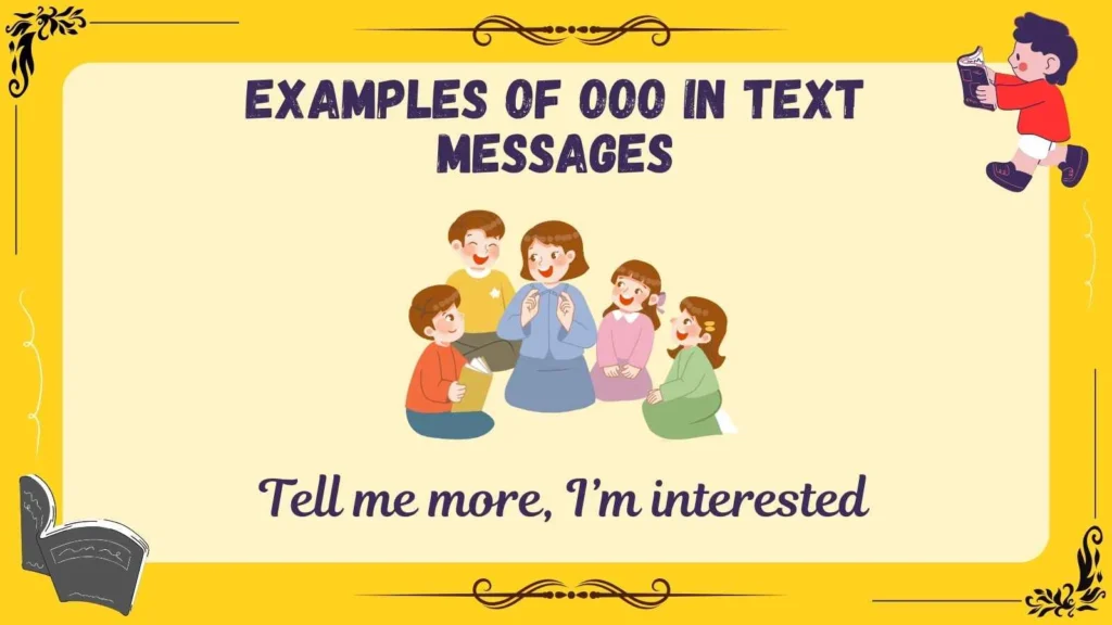 Examples of OOO in Text Messages