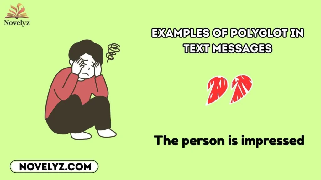 Examples of Polyglot in Text Messages