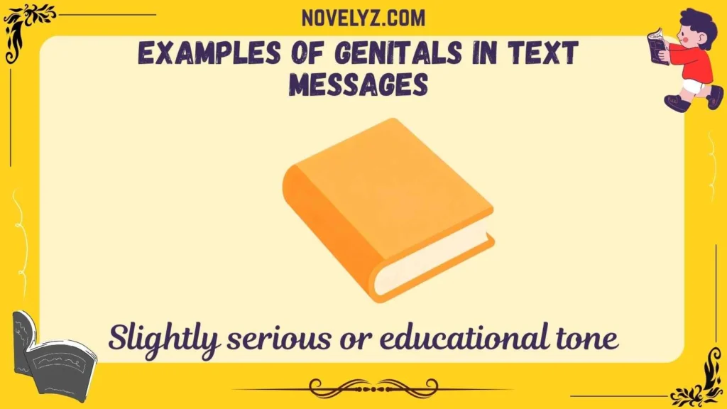 Examples of Genitals in Text Messages