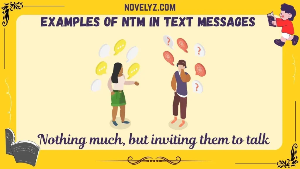 Examples of NTM in Text Messages