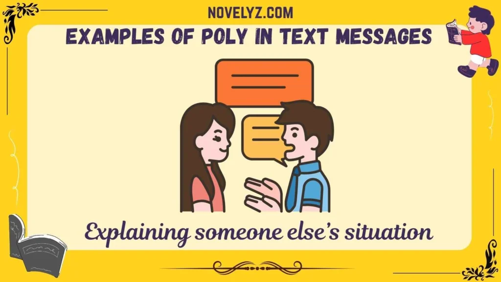 Examples of Poly in Text Messages