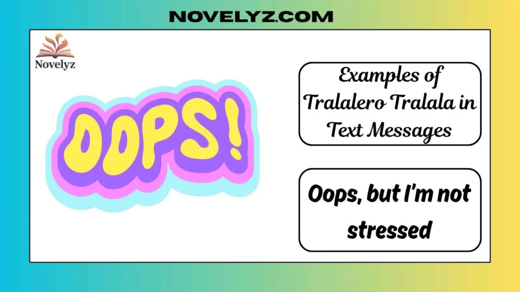 Examples of Tralalero Tralala in Text Messages