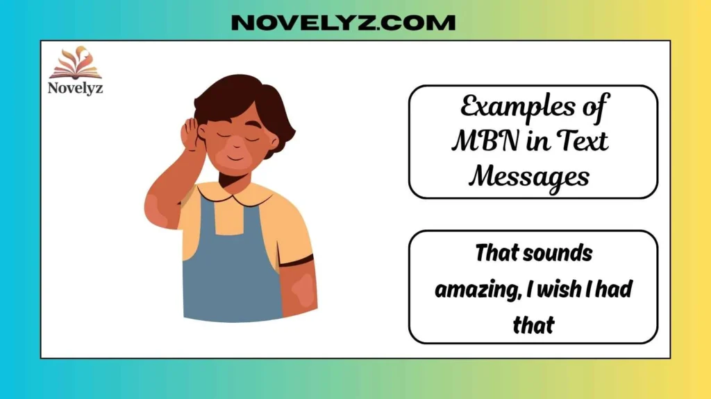  Examples of MBN in Text Messages