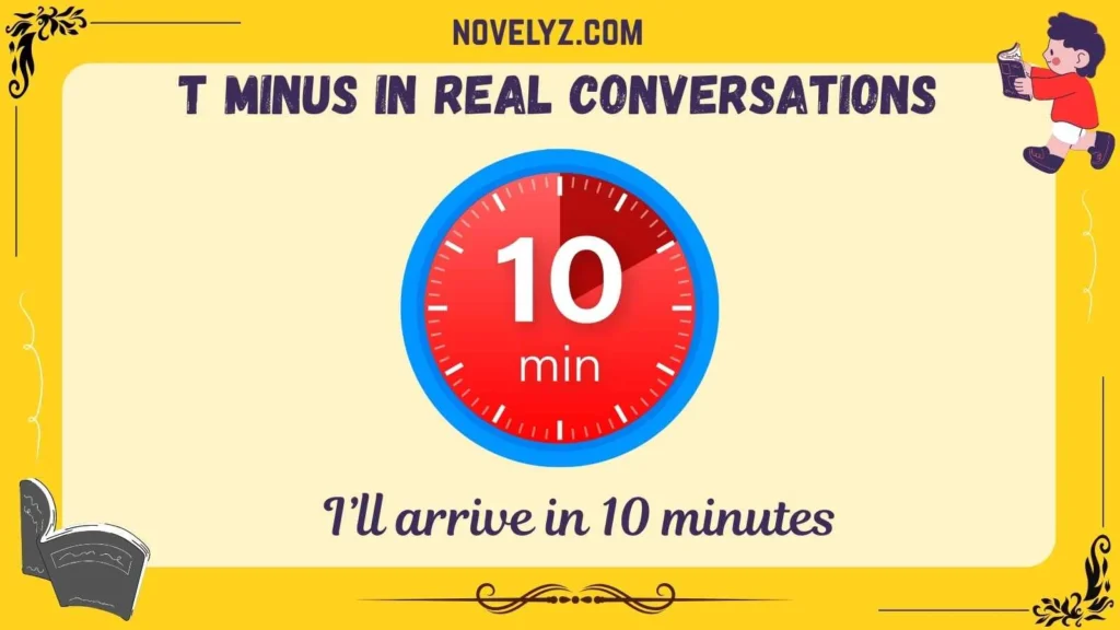 T Minus in Real Conversations