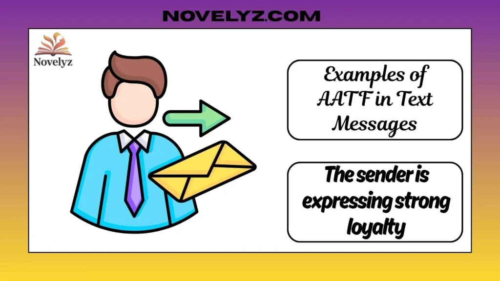 Examples of AATF in Text Messages