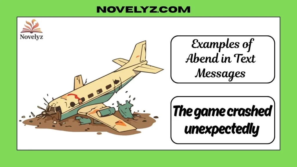  Examples of Abend in Text Messages