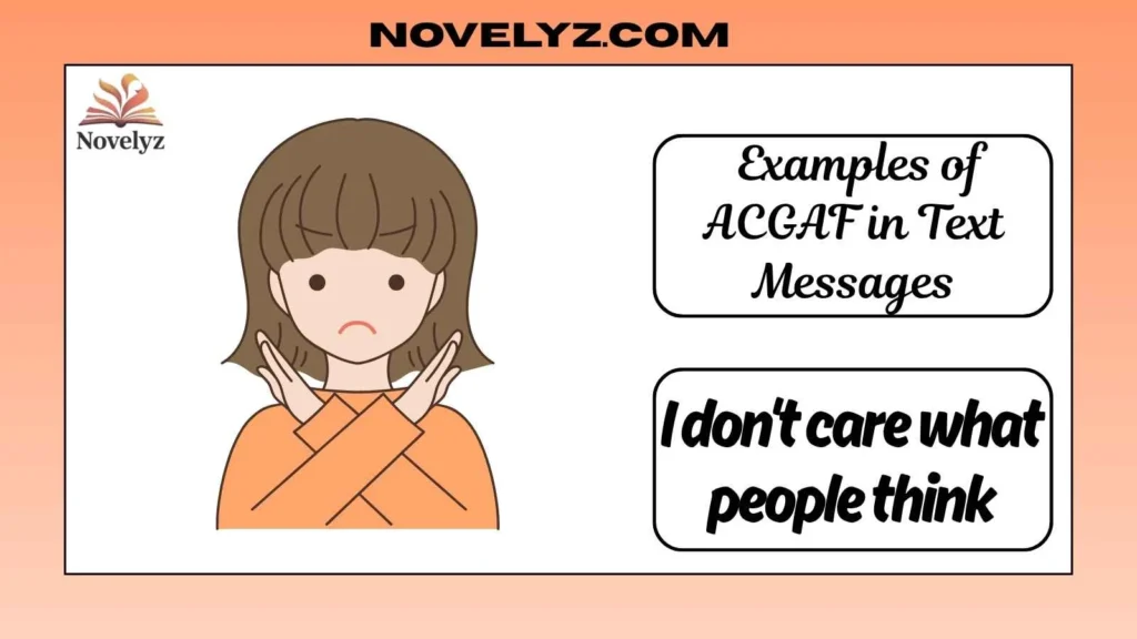  Examples of ACGAF in Text Messages