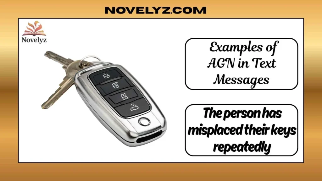  Examples of AGN in Text Messages