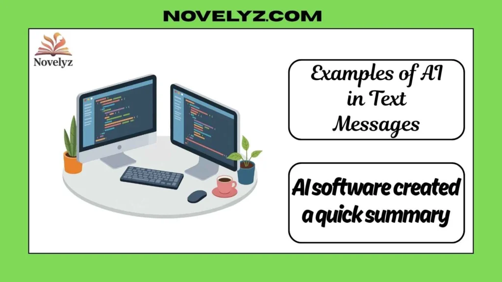 Examples of AI in Text Messages