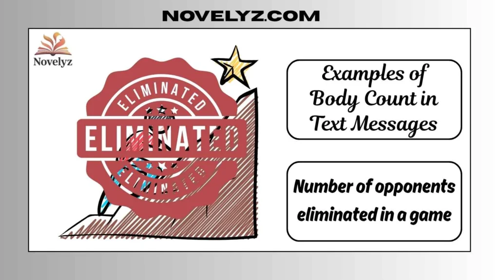 Examples of Body Count in Text Messages