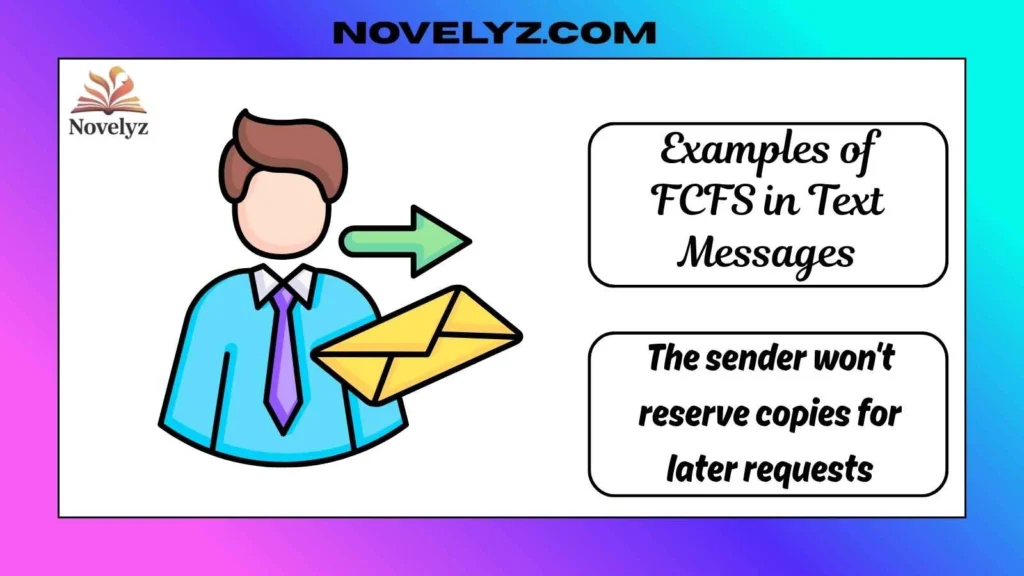 Examples of FCFS in Text Messages