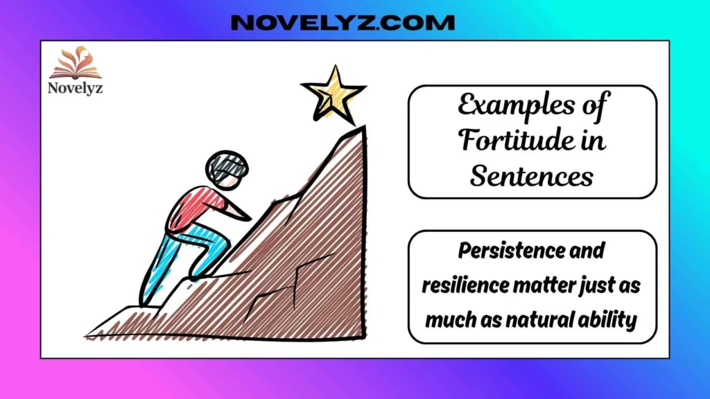 Examples of Fortitude in Sentences
