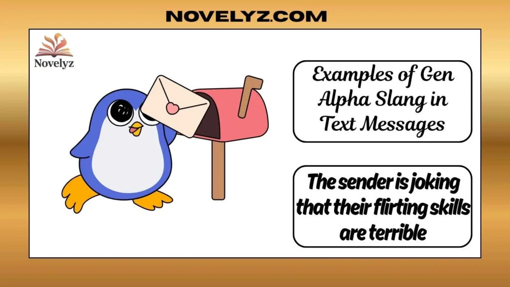 Examples of Gen Alpha Slang in Text Messages