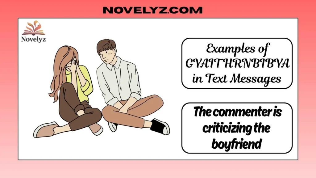 Examples of GYAITHRNBIBYA in Text Messages