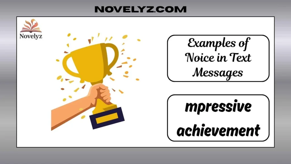 Examples of Noice in Text Messages