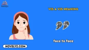 Vis a Vis Meaning