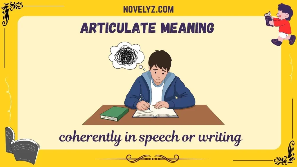 articulate meaning