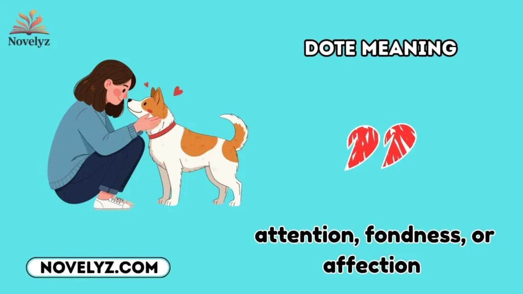 dote meaning