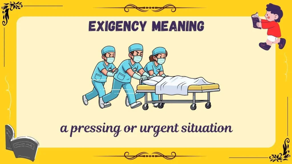 exigency meaning