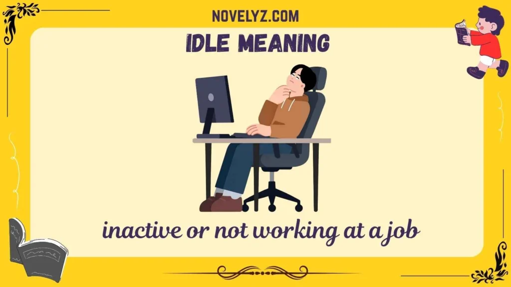 idle meaning