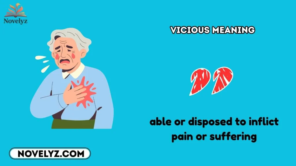 vicious meaning
