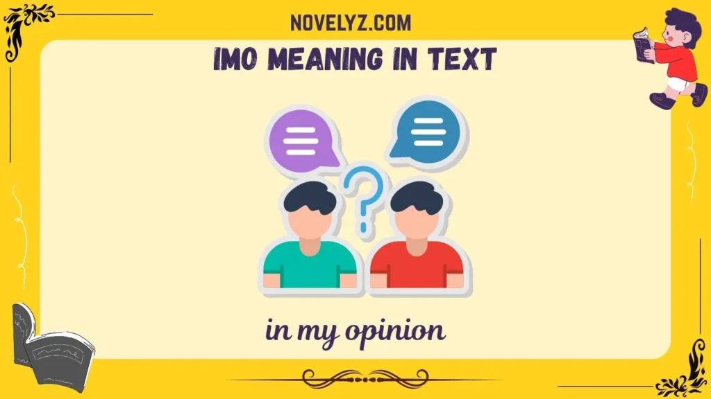 imo meaning in text