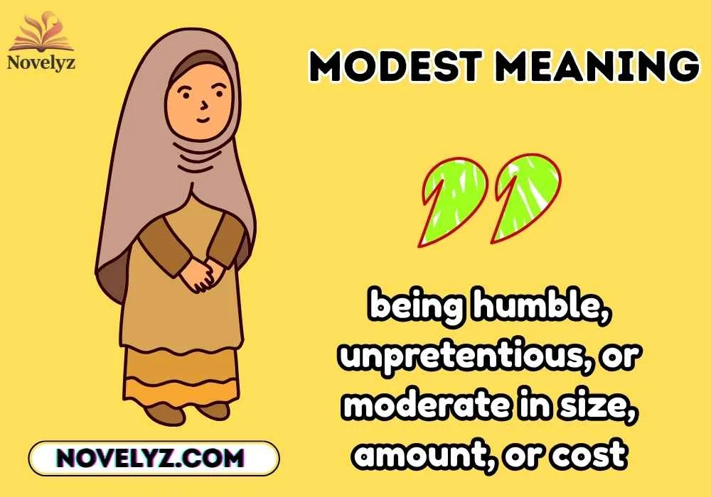 modest meaning