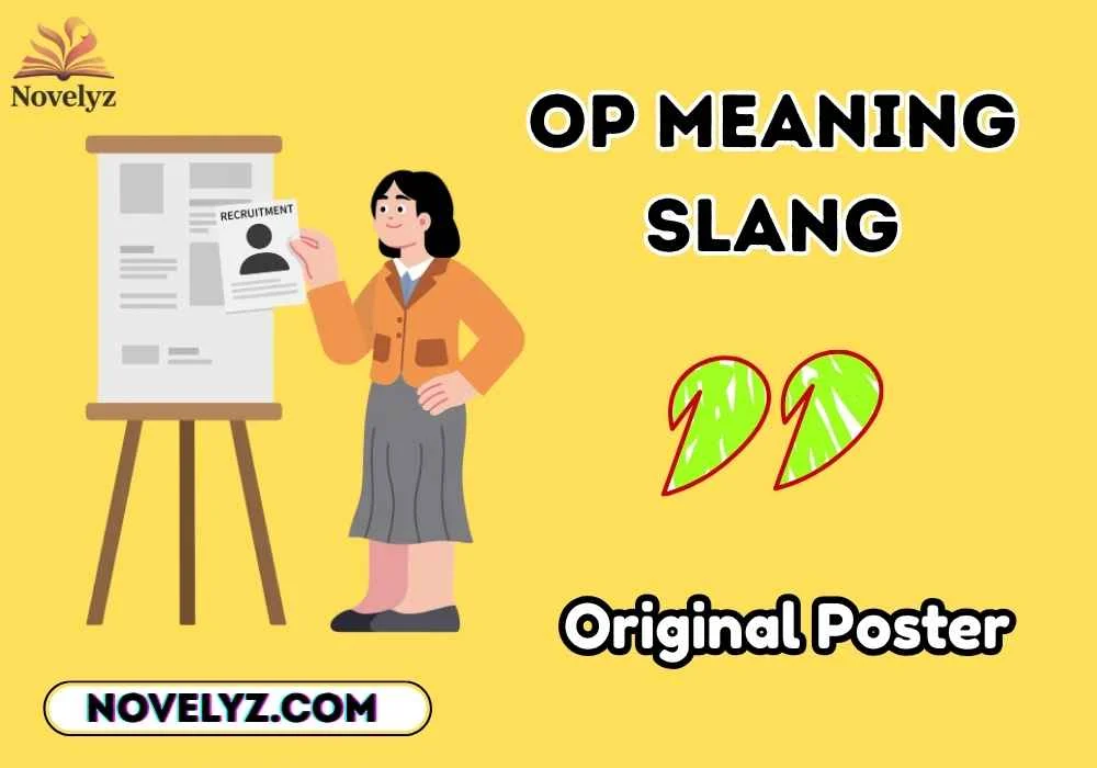 op meaning slang