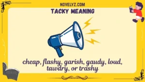 tacky meaning
