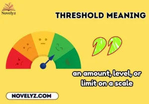 threshold meaning