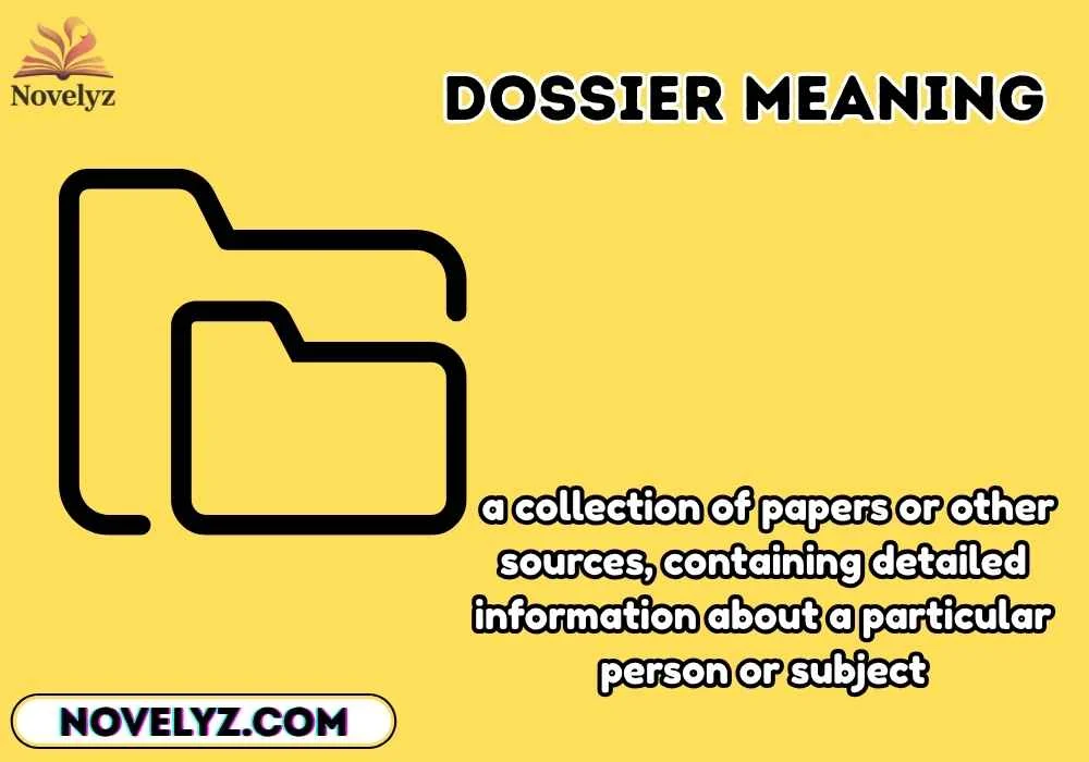 dossier meaning