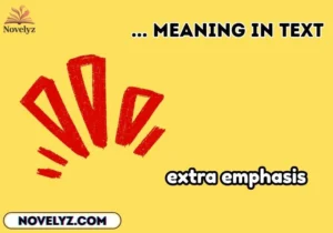 ... meaning in text