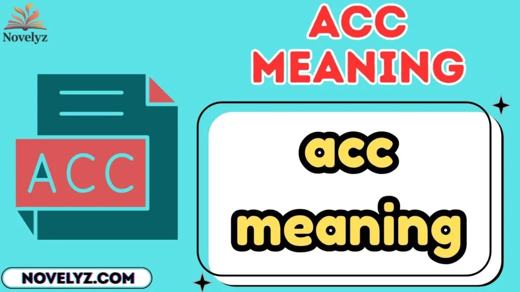 acc meaning