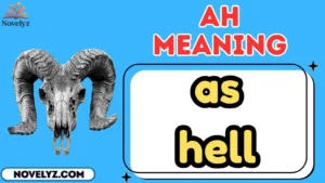 ah meaning