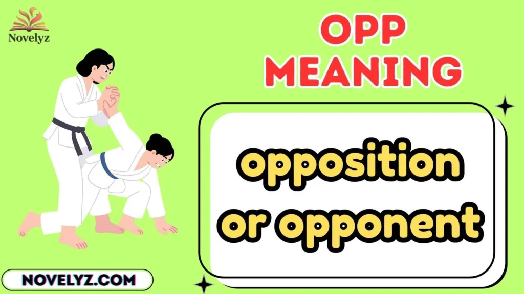 opp meaning